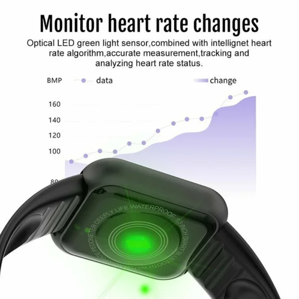 Smart Watch For Women Men Wristwatch Bluetooth Connected Phone Player Music Fitness Sport Bracelet Sleep Monitor Digital Watches - Image 20