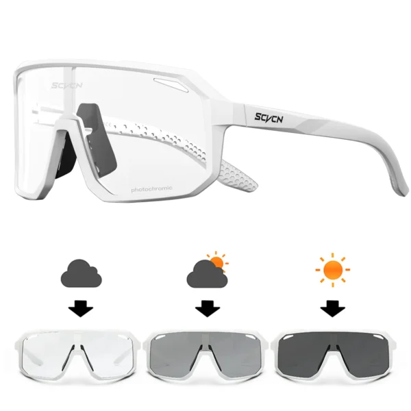 SCVCN New Cycling Glasses Bike Sunglasses Men UV400 Eyewear Outdoor Sports MTB Goggles Bicycle Women Riding Hiking Sunglasses - Image 9