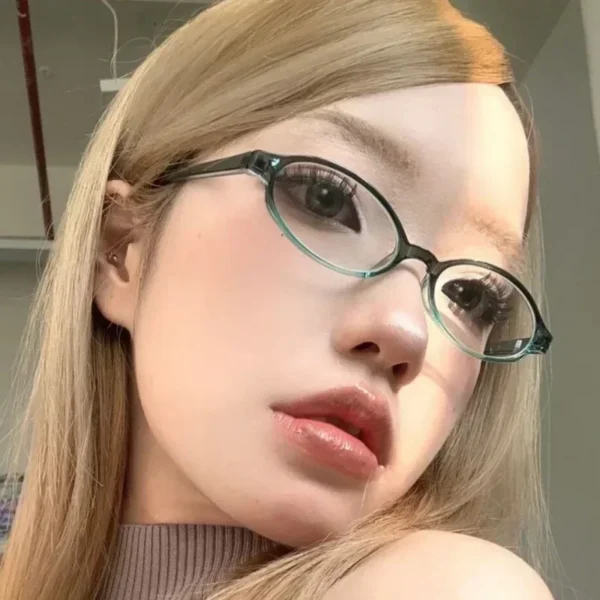 Women's New Finished Photochromic Myopia Glasses Men Small Oval Frame Minus Eyewear Fashion Discoloration Ultralight Eyeglasses - Image 28