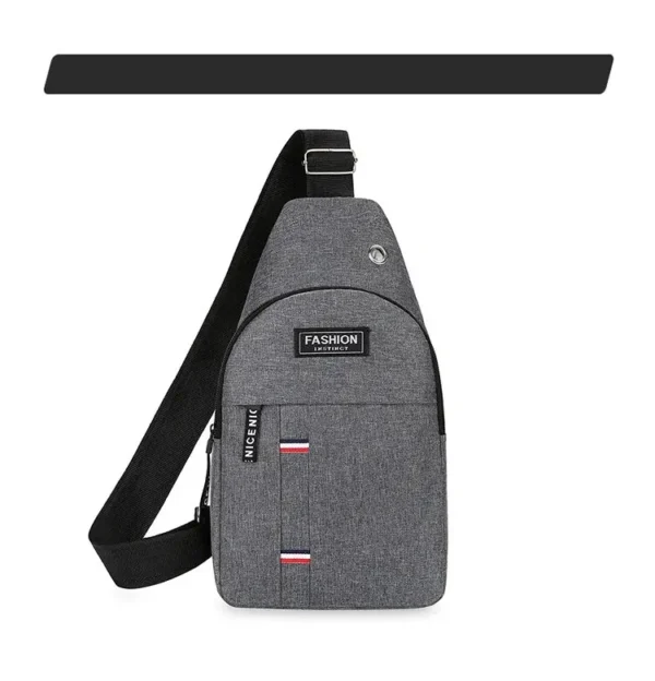 Chest Bag Men's One Shoulder Crossbody Bag Large Capacity Outdoor Sports And Leisure Fashion Small Shoulder Bag Large Capacit - Image 31