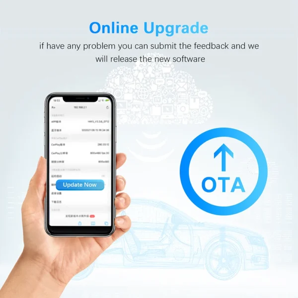 Wireless Carplay Adapter Android Auto Wireless Smart Dongle 2in1 For Volvo Benz Audi Kia Hyundai VW Mazda Cadillac MG Peugeot - Image 20