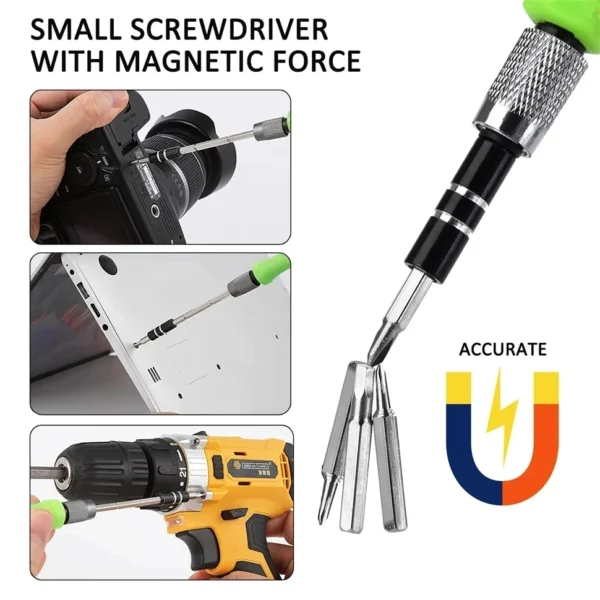 32 in 1 Multifunctional Screwdriver Set Precision Magnetic Phillips Hex Drill Bits for Phone Watch Camera PC Mini Hand Tools - Image 14