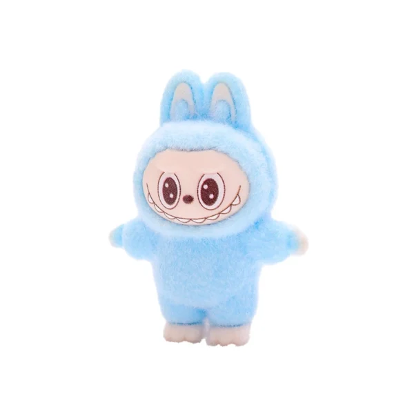 1/9PCS 4cm Cartoon Labubu Series Mini Flocking Exquisite Cute Doll Gift Diy Pendant Accessories Decoration Kawaii Toys Gifts - Image 24