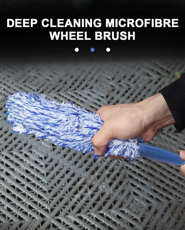 SEAMETAL Car Cleaning Brush Car Wash Portable Plush Wheel Tire Rim Brush Wash Tools for Car Motorcycle Wheel Tire Accessories - Image 11