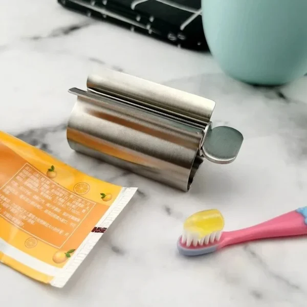 1pc Stainless Steel Wringer Roller Rotate Dispenser for Ointments Cosmetics Bathroom Accessories Toothpaste Squeezer Tube Roller - Image 14