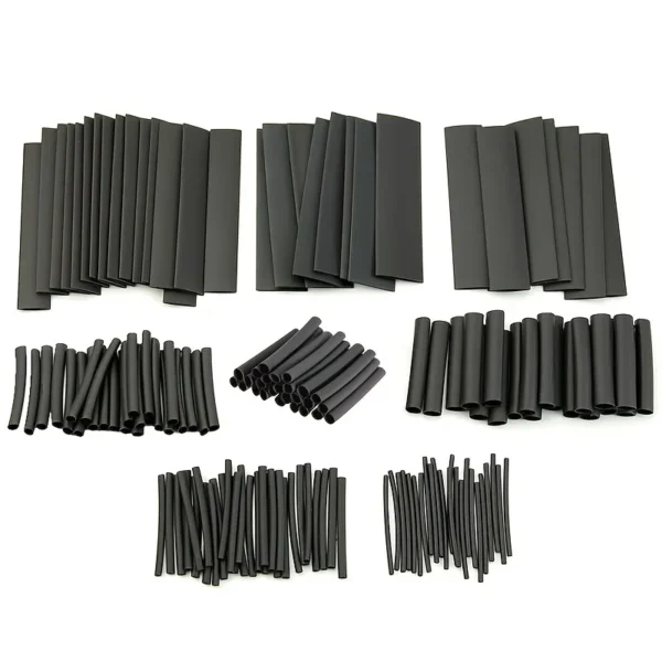 127Pcs Heat Shrink Tube Sleeving Tubing Assortment Kit Electrical Connection Electrical Wire Wrap Cable Waterproof Shrinkage 2:1 - Image 2
