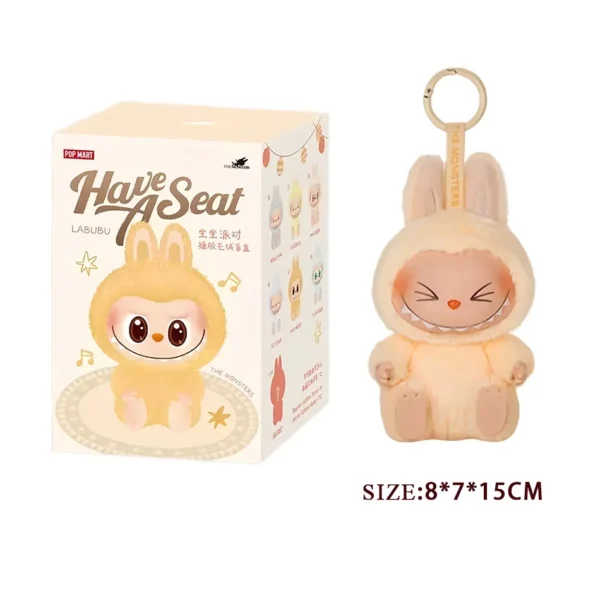 Cute Labubu The Monsters Box Toys Exciting Macaron Vinyl Face Mystery Boxes Mokoko Keychain for Birthday Christmas Gifts - Image 22