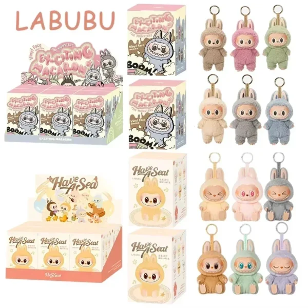 New Labubu Have A Seat Series BIG INTO ENERGY PVC Pendant Doll Model Kawaii The Monsters Blind Box Gift Labubu Macaron 3rd - Image 40