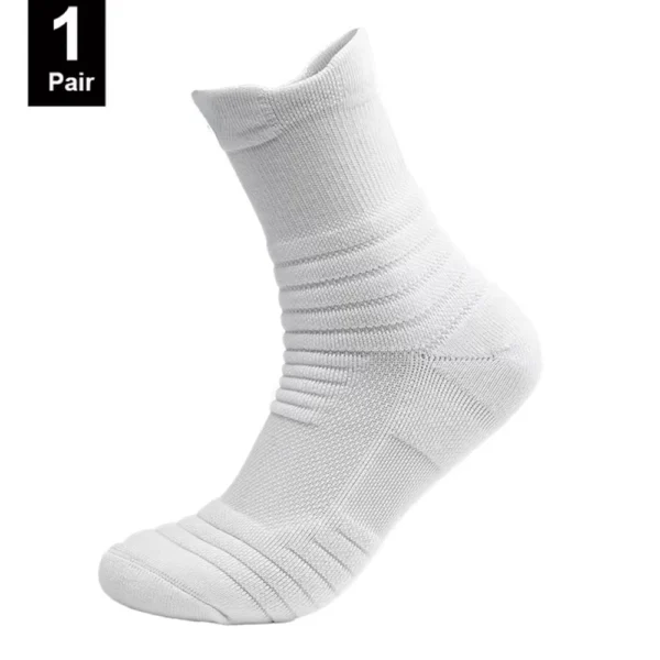 1/3 Pairs Anti-slip Football Socks Men Cotton Sock Short Long Tube Soccer Basketball Sport Socks Breathable Deodorous Sock 39-45 - Image 14