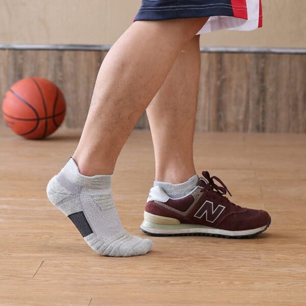 1/3 Pairs Anti-slip Football Socks Men Cotton Sock Short Long Tube Soccer Basketball Sport Socks Breathable Deodorous Sock 39-45 - Image 37