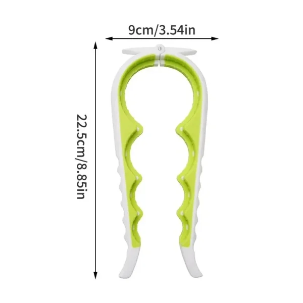 Can Opener Multi Functional Four In One Beverage Bottle Opener Cap Twister Four Position Can Opener Anti Slip Cap Twister - Image 6