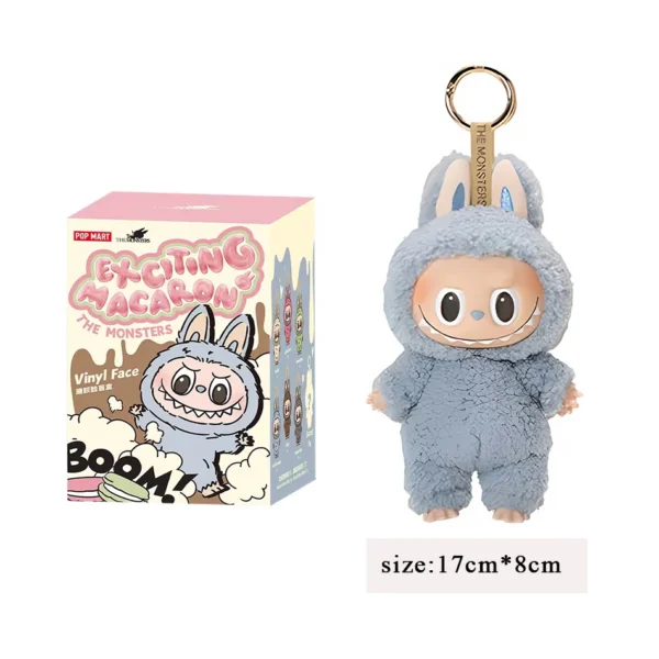 Cute Labubu The Monsters Box Toys Exciting Macaron Vinyl Face Mystery Boxes Mokoko Keychain for Birthday Christmas Gifts - Image 14