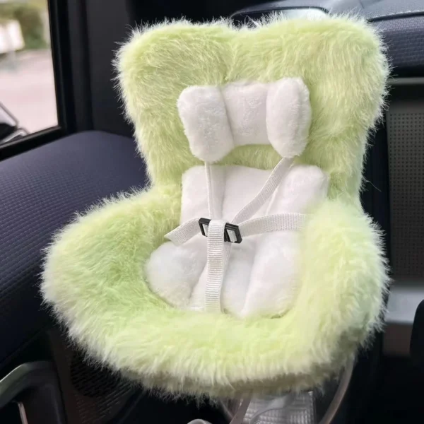 15-17cm doll Seat  Labubu carseat Safety Seat Cute Doll Air Outlet Aromatherapy decoration high-grade Car Interior Decoration - Image 10