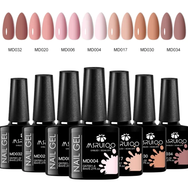 7pc Nail Gel Polish Set DIY Nail Art Design All For Decoration Soak Off UV Gel Long Lasting Manicure Painting Gel Vernis Kits - Image 3