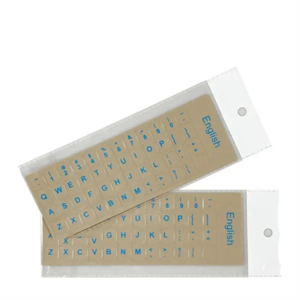 Russian English Transparent Keyboard Stickers Korean Hebrew Language Alphabet for Computer PC Dust Protection Laptop Accessories - Image 8
