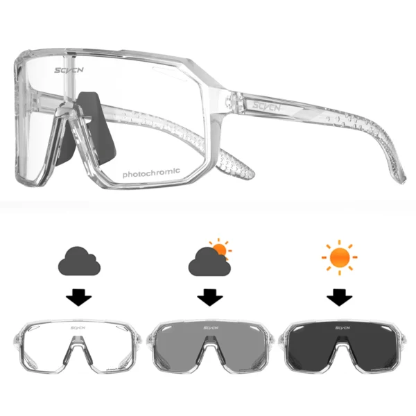 SCVCN New Cycling Glasses Bike Sunglasses Men UV400 Eyewear Outdoor Sports MTB Goggles Bicycle Women Riding Hiking Sunglasses - Image 29