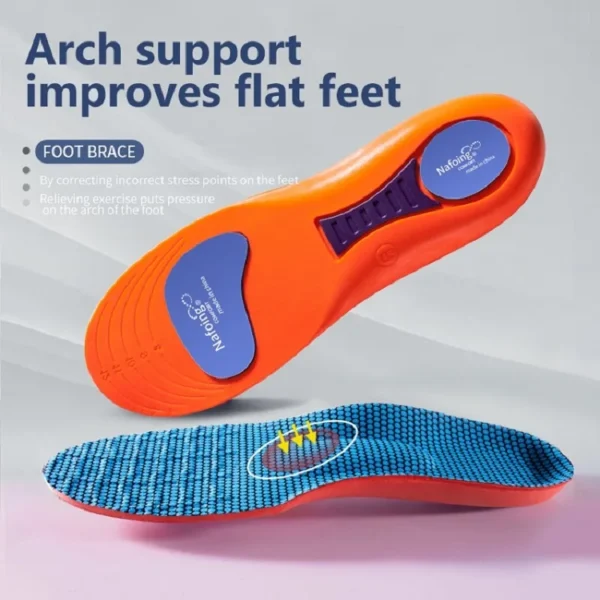 Sport Orthopedic Insoles for Feet Men Women EVA Breathable Shock Absorption Shoes Insole for Running Basketball Sport Care Pads - Image 14