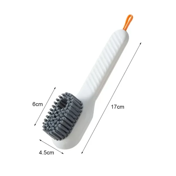 Multifunction Cleaning Shoe Brush Soft Automatic Liquid Shoe Brush Long Handle Clothes Soap Brush With Hook Clean Tool - Image 8