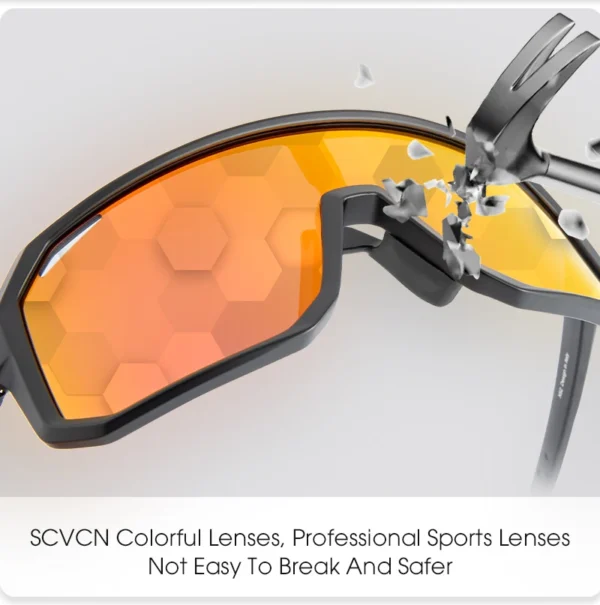 SCVCN New Cycling Glasses Bike Sunglasses Men UV400 Eyewear Outdoor Sports MTB Goggles Bicycle Women Riding Hiking Sunglasses - Image 34