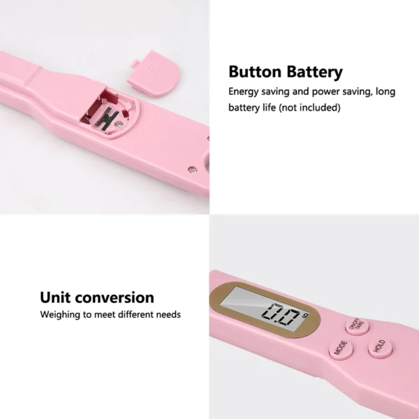 Mini Spoon Scale Digital Kitchen Scale Electronic LCD Food Scale 0.1-500g Cooking Flour Milk Coffee Powder Weight Measure Spoon - Image 24