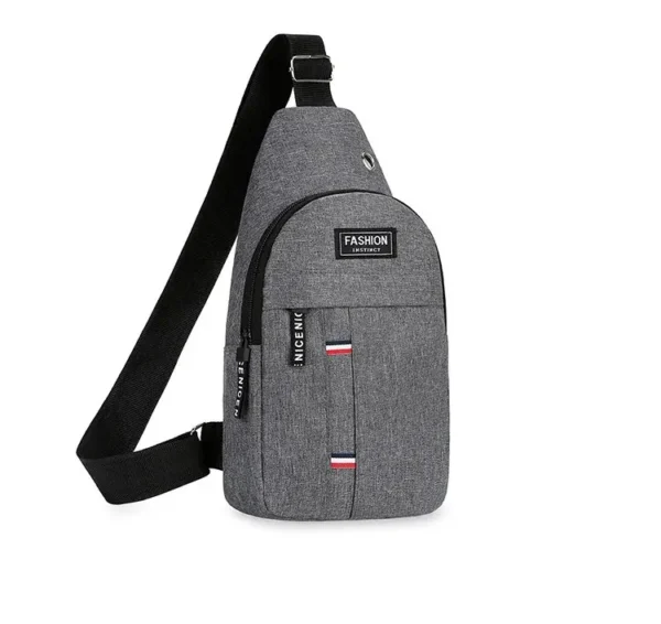 Chest Bag Men's One Shoulder Crossbody Bag Large Capacity Outdoor Sports And Leisure Fashion Small Shoulder Bag Large Capacit - Image 32