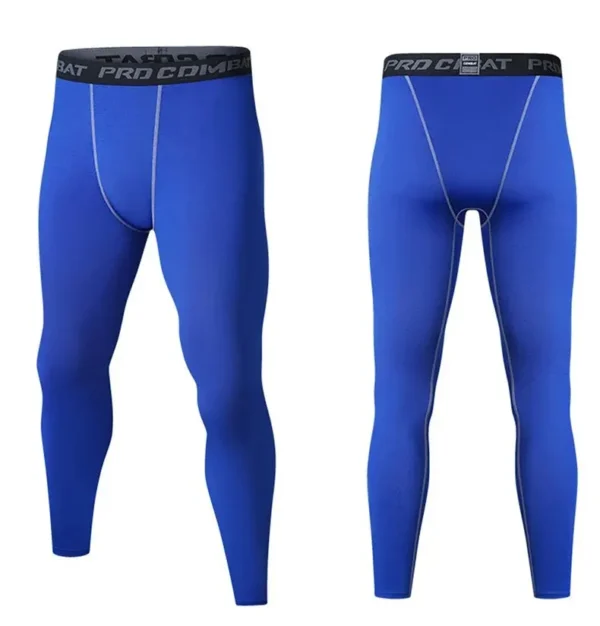 Men's Running Leggings Sportswear Quick Dry Gym Fitness Tights Workout Training Jogging Sports Trousers Compression Sport Pants - Image 17