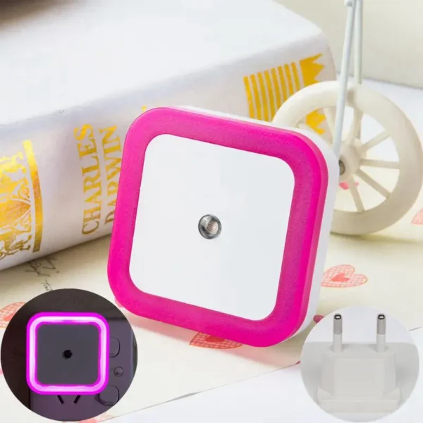Wireless LED Night Light Sensor Lighting Mini EU/US Plug Night Lights For Children Room Bedroom Living Room Decoration Lighting - Image 14