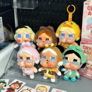 Genuine 13cm Crybaby Crying Again Series Mystery Box Vinyl Face Plush Doll Pendant Decoration Fan Collection Child Birthday Gift