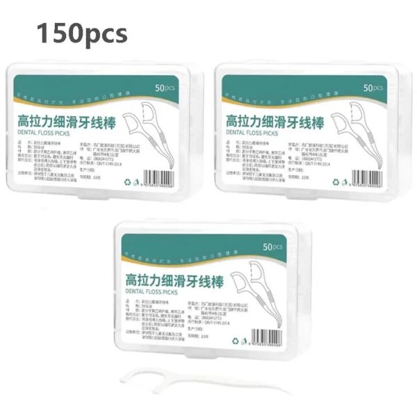 1/2/5/10 Box Portable Disposable Dental Floss Plastic Toothpick High-tension Dental Floss Stick Dental Floss Box ﻿Oral Care - Image 9