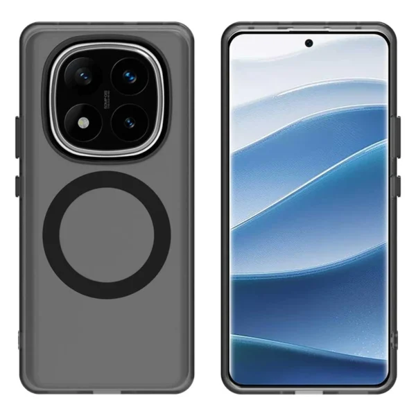 For Xiaomi Redmi Note 14 Pro 5G Case Cover Redmi Note 14 Pro 5G Capas Wireless Charging Magnetic Matte Fundas Redmi Note 14 Pro - Image 3