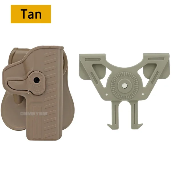 Tactical Gun Holster for S&W M&P 9MM. GIRSAN MC 28 SA.  Hunting Pistol Holsters Right Hand - Image 10