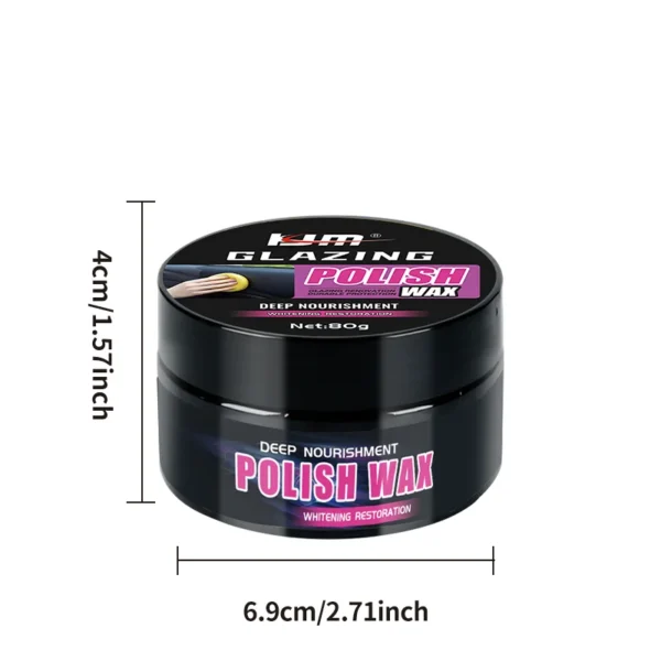 Universal Leather and Plastic Repair Polishing Wax - Automotive interior reconditioning cream for leather/plastic/rubber care - Image 13