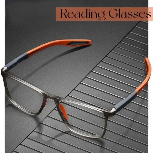 Anti-blue Light Reading Glasses Ultralight TR90 Sport Presbyopia Eyeglasses Women Men Far Sight Optical Eyewear Diopters To +4.0 - Image 3