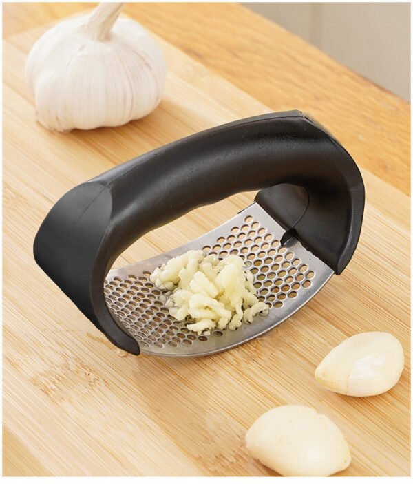 Stainless Steel Garlic Press Crusher Manual Garlic Mincer Chopping Garlic Tool Fruit Vegetable Tools Kitchen Accessories Gadget - Image 8