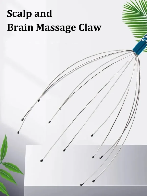 1PC Random Color Pet Massage Claw Head Massager Head Scratching Octopus Scalp Non Soul Extractor Divine Tool For Extracting - Image 9