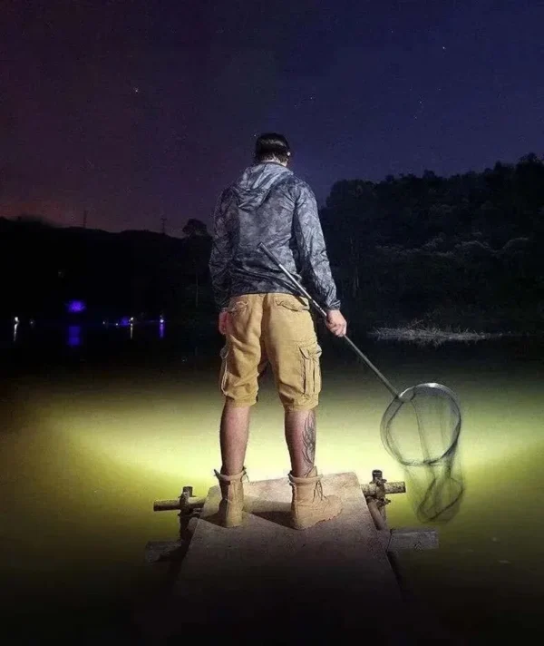 Flashlight on the Forehead Powerful Headlamp Led Rechargeable Mining Lamp High Power Led Flashlights Hiking For Fishing Portable - Image 14