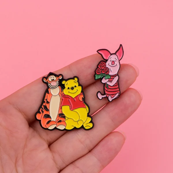 Cartoon Animals Brooches for Women Cute Donkey Enamel Pins Badges Lapel Pins Fashion Jewelry Clothing Accessories Friends Gift - Image 26