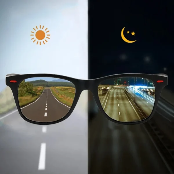Night Vision Glasses PC Frame Polarized Sunglasses Men Outdoor Sport Sun Glasses Day Night Vision Driver Night Glasses Goggles - Image 13