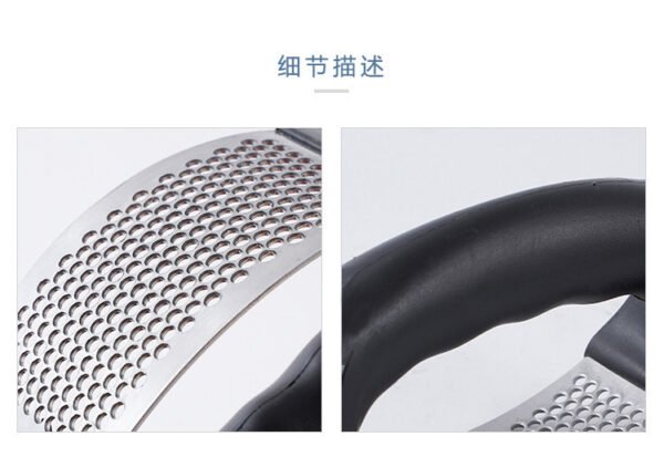 Stainless Steel Garlic Press Crusher Manual Garlic Mincer Chopping Garlic Tool Fruit Vegetable Tools Kitchen Accessories Gadget - Image 15