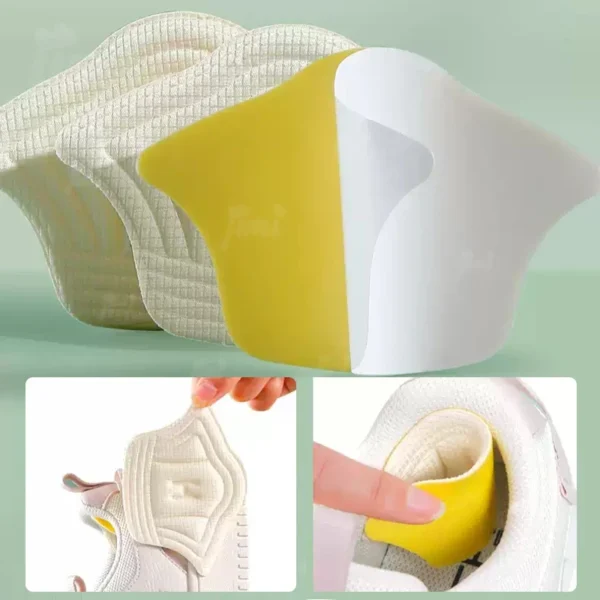 5Pairs Insoles For Shoes Patch Heel Pads For Sport Shoes Adjustable Size Feet Pad Insole Heel Protector Back Sticker Shoe Pad - Image 21