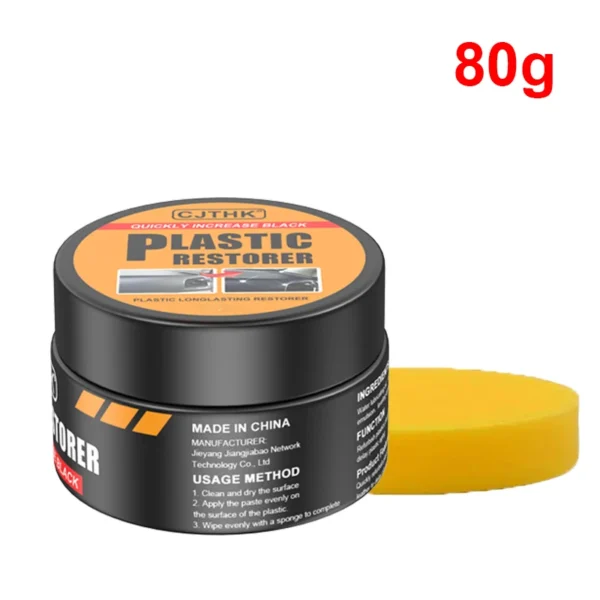 Car Plastic Restorer Back To Black Gloss Auto Interior Leather & Panel Renewal Wax Coating Agent Auto Polish And Repair Coating - Image 8