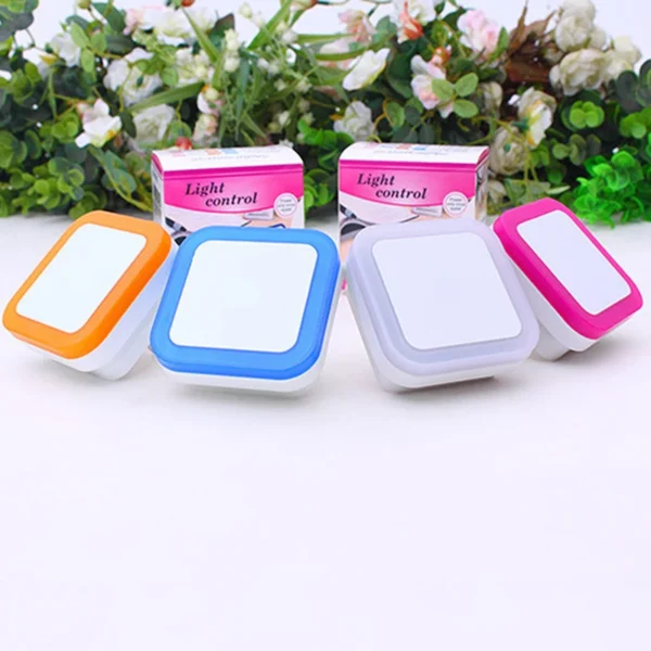 Wireless LED Night Light Sensor Lighting Mini EU/US Plug Night Lights For Children Room Bedroom Living Room Decoration Lighting - Image 4