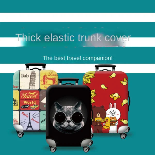 Hello Kitty Travel Suitcase Dust Cover Cute Women Luggage Protective Cover for 18-30 Inch Trolley Case Dust Cover Accessories - Image 9