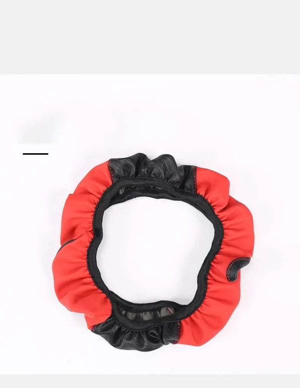 Non-inner-ring Automobile Steering Wheel Cover Leather Four Seasons for Spring Summer Autumn Winter for Men and Women - Image 10