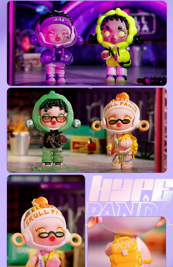 Skullpanda Hype Panda Series Blind Box Toys Confirm Style Kawaii Anime Character Cartoon Model Decoration Friend Gift Collection - Image 25