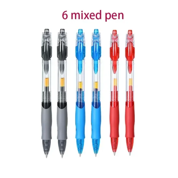13/30pcs Retractable Gel Pens Set Black/Red/Blue Ink Ballpoint for Writing Refills Office Accessories School Supplies Stationery - Image 10