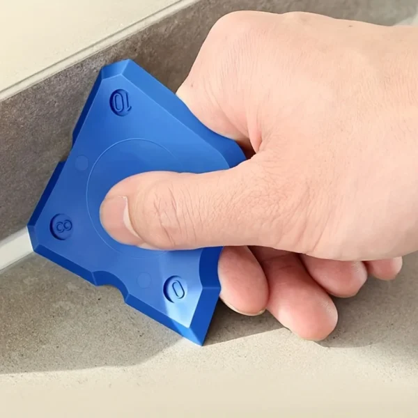 4-Piece Silicone Caulking Tool Set - Versatile, Easy Clean-up, & Professional Sealant Spreading - Image 7