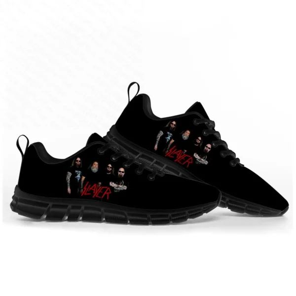 Slayer Heavy Metal Rock Band Sports Shoes Mens Womens Teenager Kids Children Sneakers Casual Custom High Quality Couple Shoes - Image 10