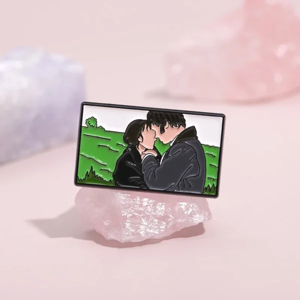 Pride and Prejudice Enamel Pin I Love Mr Darcy Cartoon Metal Brooches Romantic Lover Story Film Lapel Badge Gift for Friends - Image 20
