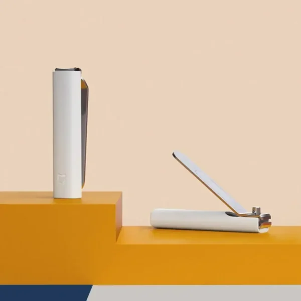XIAOMI Mijia Anti-Splash Nail Clipper 420 Stainless Steel Sharp Durable Portable Pedicure Trimmer Nails File with Storage Shell - Image 2